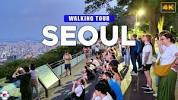 Best Night Views of Seoul from Namsan Mountain 4K Walking Tourの画像