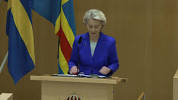 <b>EU&#39;s</b> von der Leyen gives keynote address at Nordic Council meetingの画像