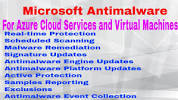 Overview <b>Microsoft Antimalware</b> for Azure Cloud Services and Virtual ...の画像