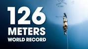 NEW <b>FREEDIVING</b> WORLD RECORD 126m CWTB by Alexey Molchanovの画像