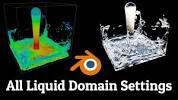 Fluid Simulation(Mantaflow) Domain Settings | Blender 3.2 Tutorialの画像