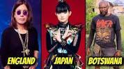 The Biggest <b>METAL</b> Band In EVERY Country In The World - YouTubeの画像