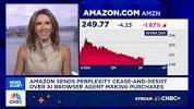 <b>Amazon</b> sends Perplexity cease-and-desist over AI ... - YouTubeの画像