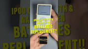 How to replace the battery in an <b>iPod</b> #<b>ipod</b> #tech #apple #techtok #repairの画像