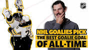 The GREATEST Goalie <b>Goal</b> EVER? NHL Goalies Debate the ... - YouTubeの画像